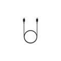 כבל טעינה מקורי Samsung USB-C ל-USB-C באורך 1 מטר – שחור