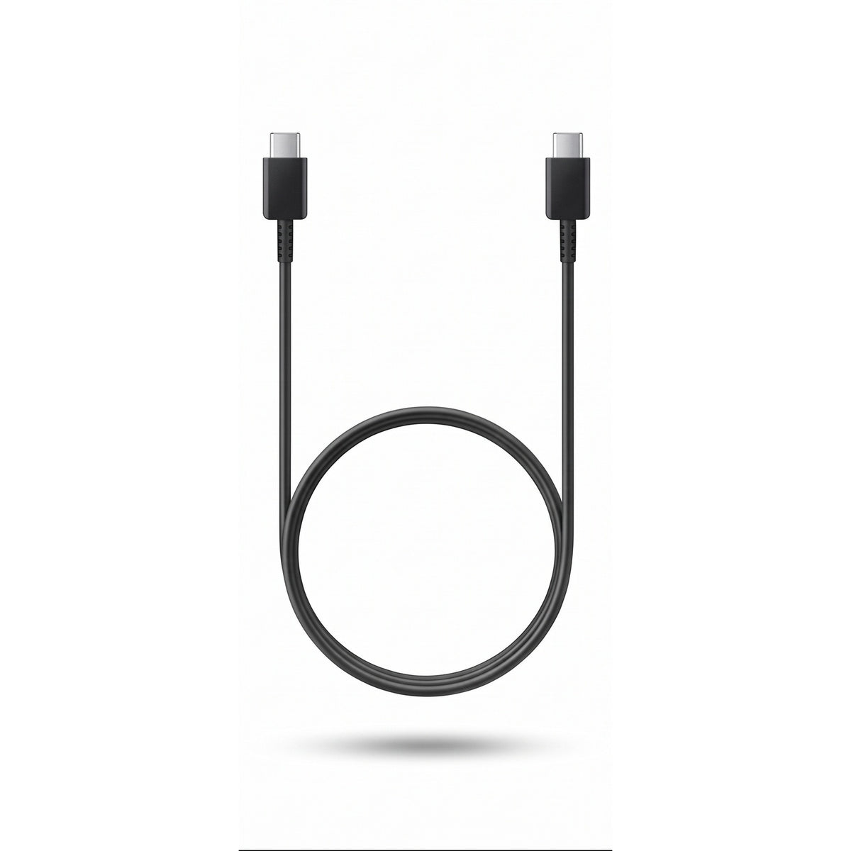 כבל טעינה מקורי Samsung USB-C ל-USB-C באורך 1 מטר – שחור